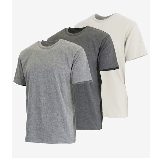 Galaxy by Harvic Men's Short Sleeve Crew Neck Classic T-Shirt 3 Pack